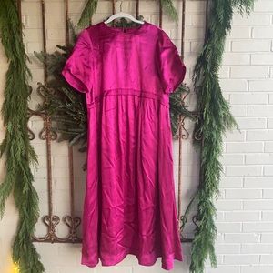 Beautiful holiday party midi dress by Mauve